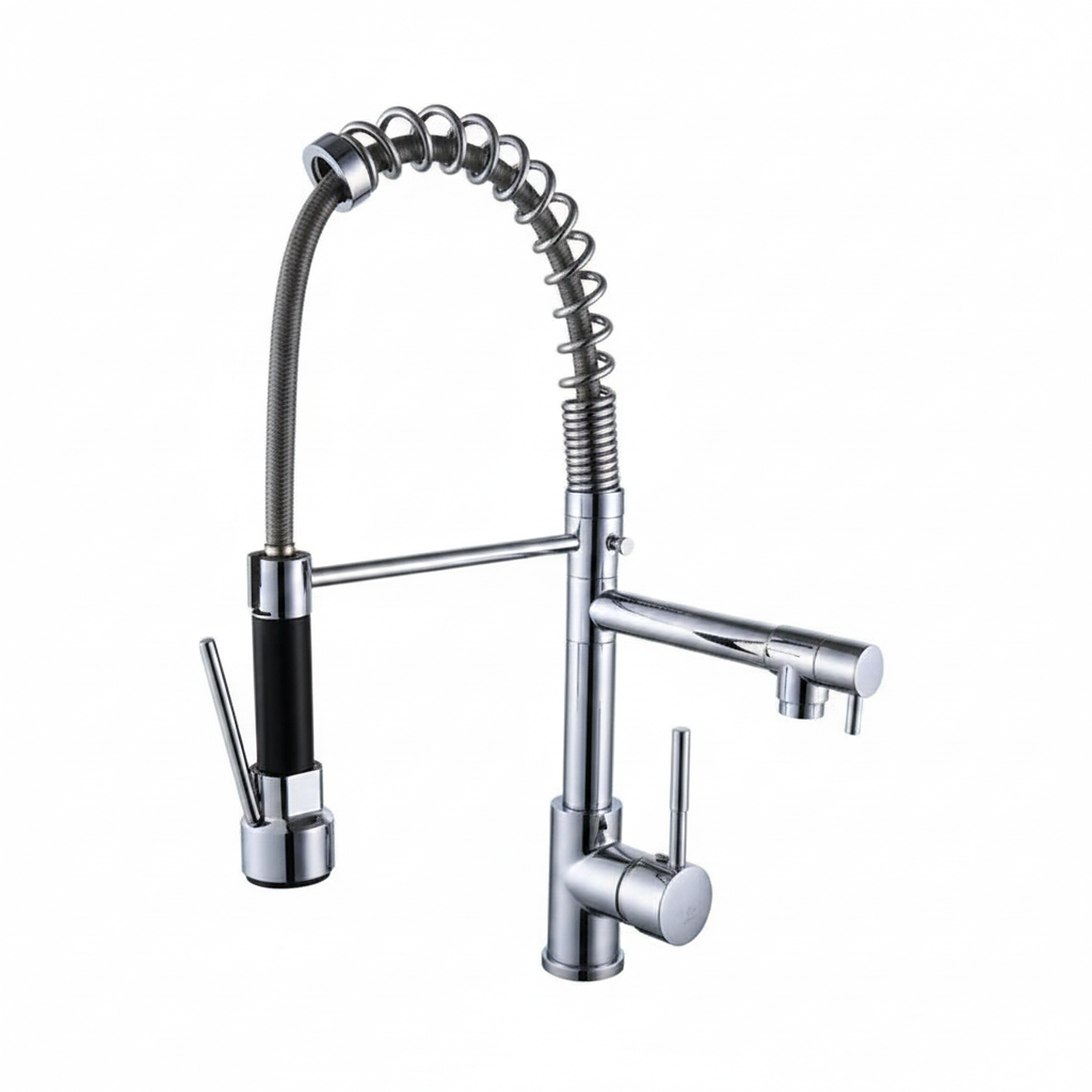 Misturador Monocomando Duplo Classic Gatilho ABS - Cromado